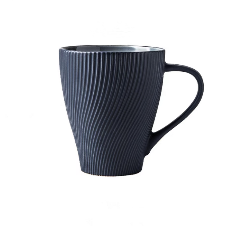 Embossed Elegant Tea Coffee Mug