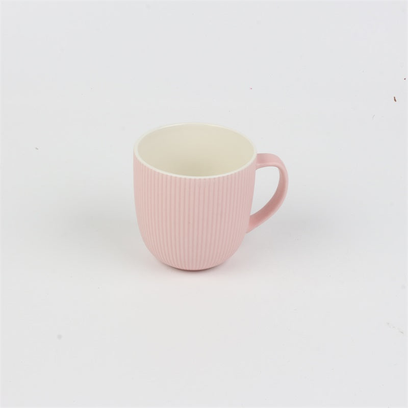 Striped Ceramic Coffee Mug