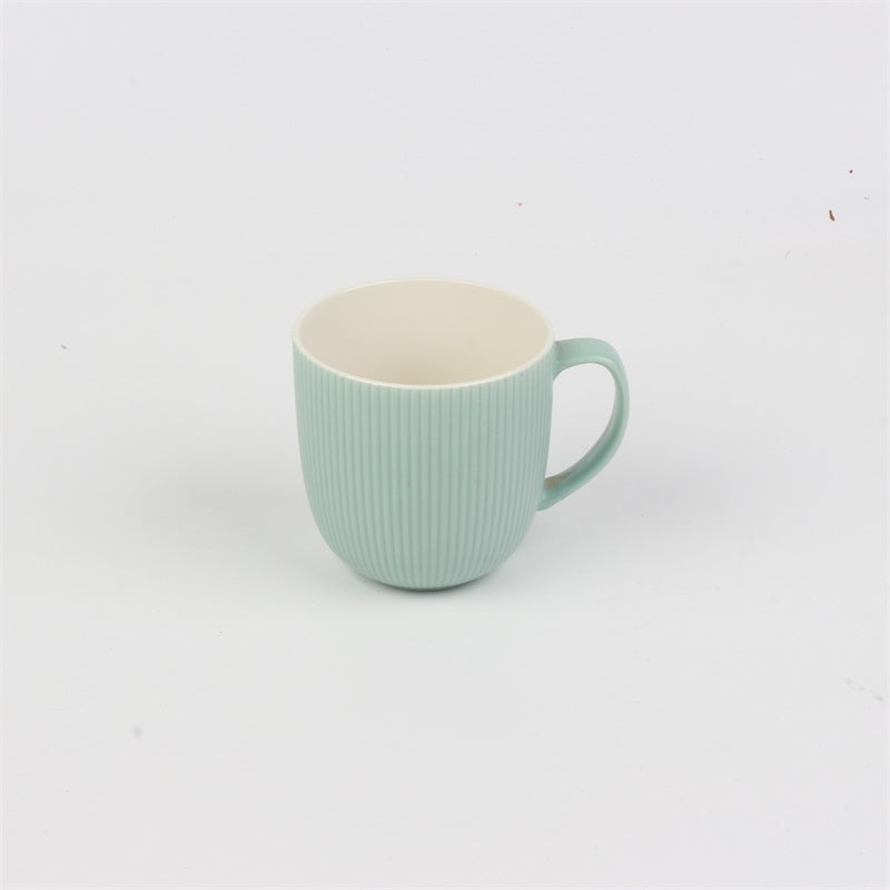 Striped Ceramic Coffee Mug