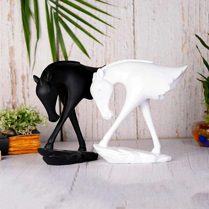 Half horse decorative figurine centrepiece for home décor in Pakistan