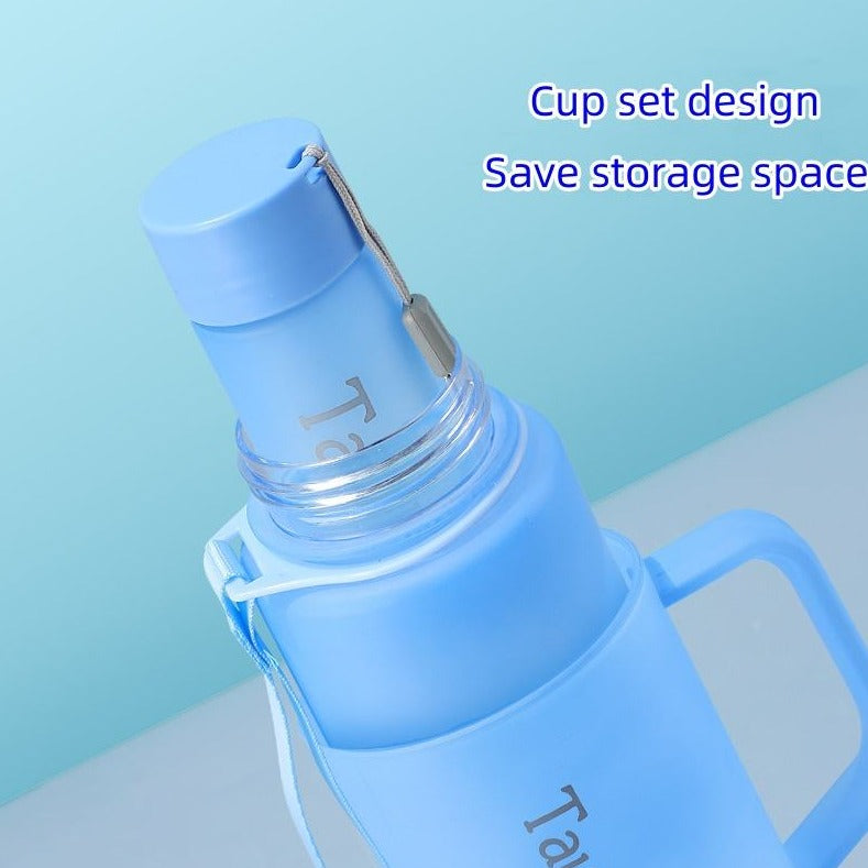 Gradient Colored Drinking Water Bottles 3-Pcs