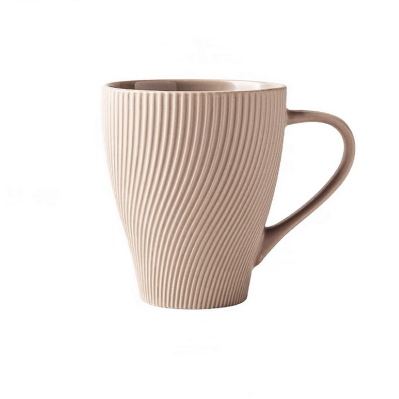 Embossed Elegant Tea Coffee Mug