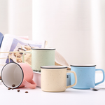 Ceramic Enamel Speckled Coffee Mug