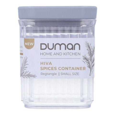 Hiva Spices Storage Containers/Jars with Airtight Plastic Lid