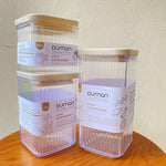 Hiva Spices Storage Containers/Jars with Airtight Plastic Lid