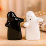Hugging Ghost Salt & Pepper Shakers Pakistan – Cute Ceramic Refillable Table Set for Home & Kitchen Décor