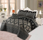 Black Diamond-6pc Summer Comforter set (Light Filling)