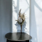 Artificial Eucalyptus & Cotinus Flower Bunch | Pots & Vases