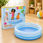 INTEX Blue Bliss inflatable splash pool 60 x 13 kids paddling pool for backyard summer fun