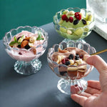 Ice Cream Cups – Set of 6 Glass Dessert Cups