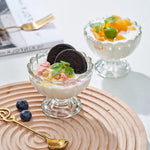 Ice Cream Cups – Set of 6 Glass Dessert Cups