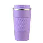 Insulated Stainless Steel Car/Travel Coffee Mug with Non-Slip Case