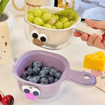 Kitchen Dual-Layer Draining Basket – Multi-Purpose Wash & Storage Colander