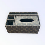 Luxury Desk Organizer & Tissue Box