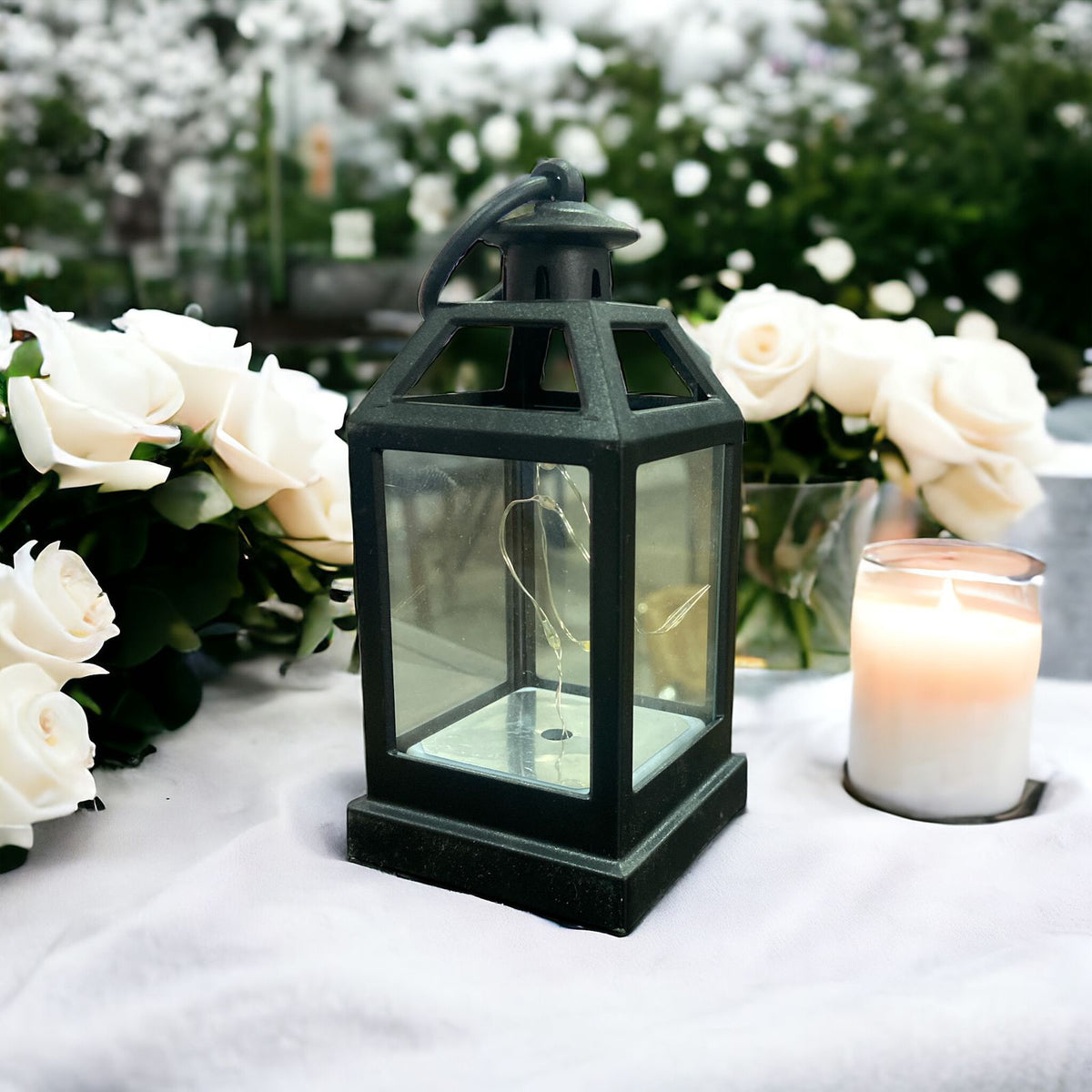 Simple Lantern Shaped Led Candle Lights | Home Decor - Home Hatch
