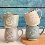 Mandala Design Ceramic Mugs Pakistan – Artistic Spiritual Coffee Cups with Mandala Prints for Tea & Hot Beverages