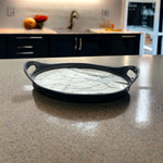 Marble Pattern Plastic Tray | Décor | Serving Tray