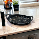 Marble Pattern Plastic Tray | Décor | Serving Tray