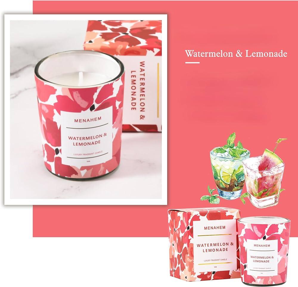 Menahem Luxury Fragrant Candle - Home Hatch