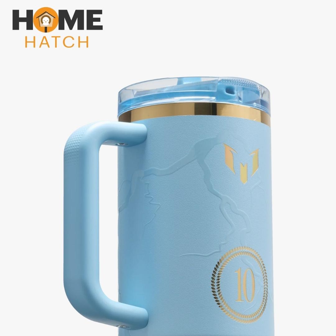 Messi x Stanley 1913 Quencher® ProTour Flip Straw Tumbler – Striker Blue | 40oz