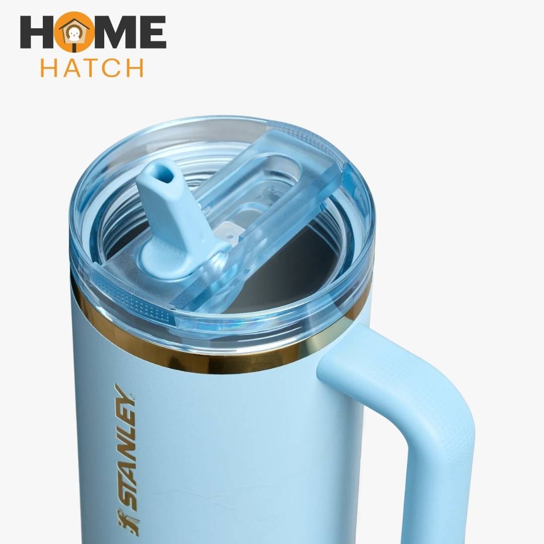 Messi x Stanley 1913 Quencher® ProTour Flip Straw Tumbler – Striker Blue | 40oz