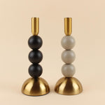 Modern Beads Pillar Candle Stand | Home Décor