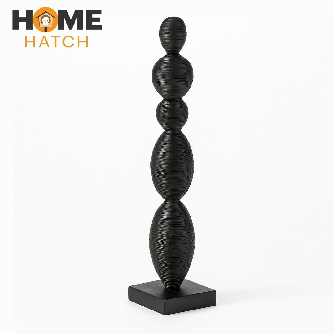 Modern Abstract Stacked Sphere Sculpture | Home Décor