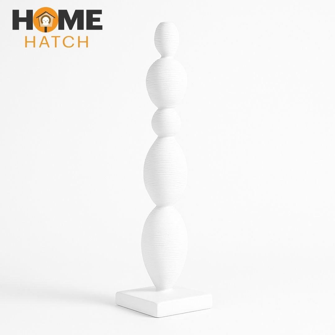 Modern Abstract Stacked Sphere Sculpture | Home Décor