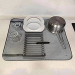 Durable quick dry kitchen pad – multifunctional sink drain mat material detail