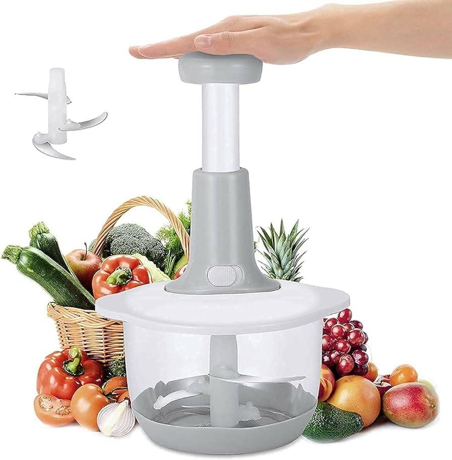 MultifunctionalManualSpeedyFoodProcessorHandChopperKitchenAccessories-Homehatchpk.com