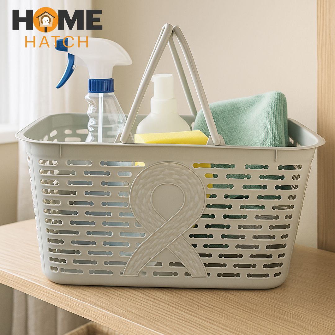 Multipurpose Shopping & Storage Basket with Handle Pakistan – Durable Plastic Organizer for Groceries, Laundry & Household Use