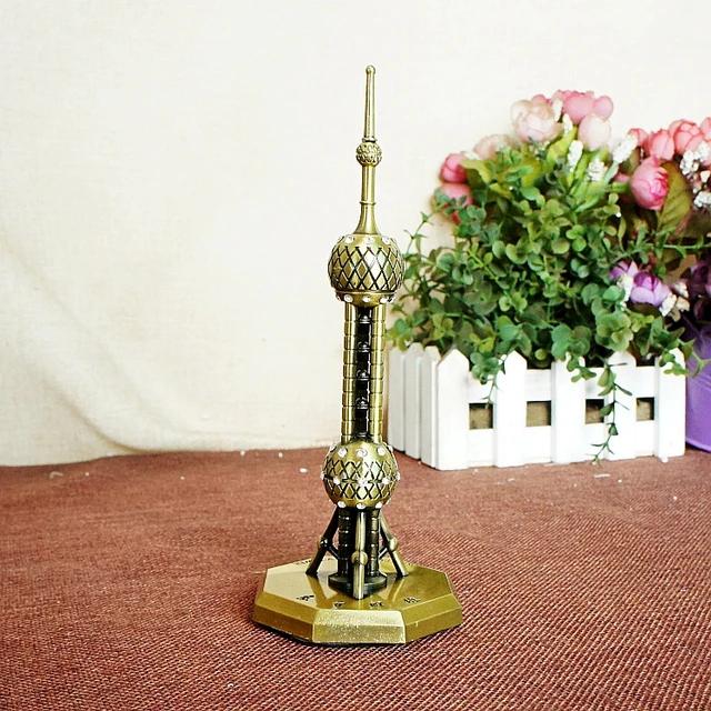 Oriental Pearl TV Tower Metal Model China | Home Décor