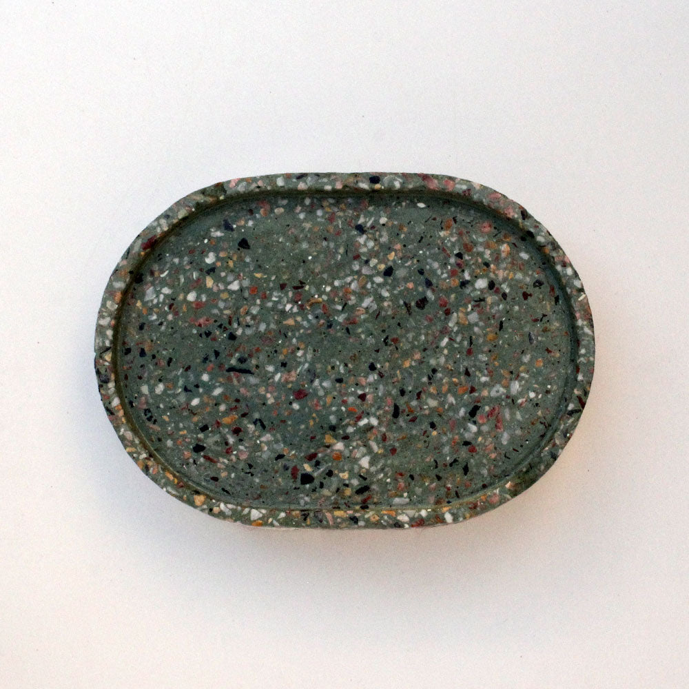 Oval Tray | Terrazzo Marble Chips