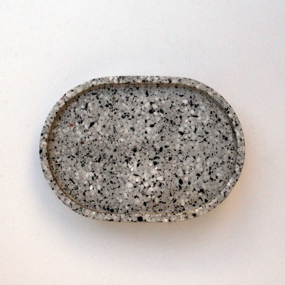 Oval Tray | Terrazzo Marble Chips