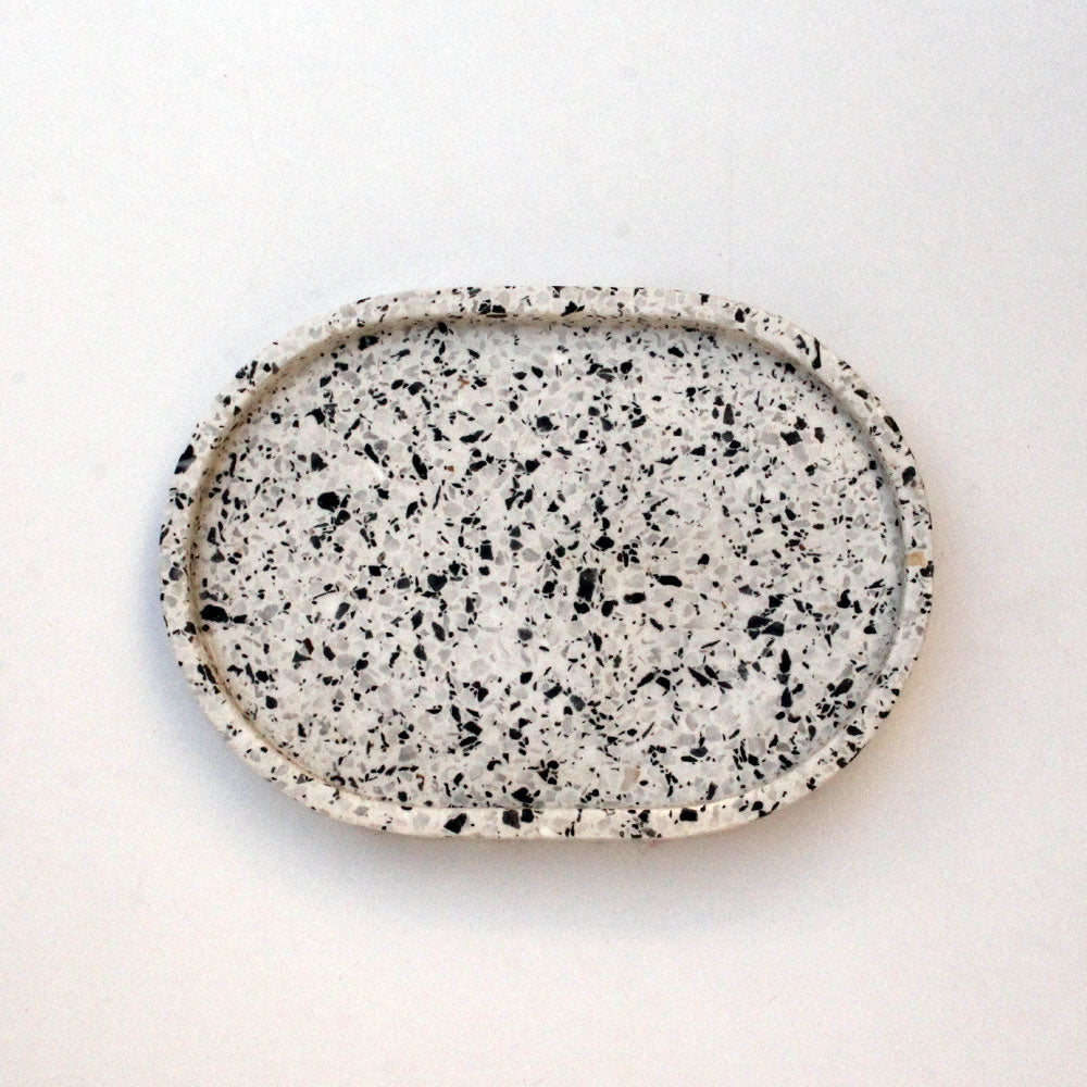 Oval Tray | Terrazzo Marble Chips