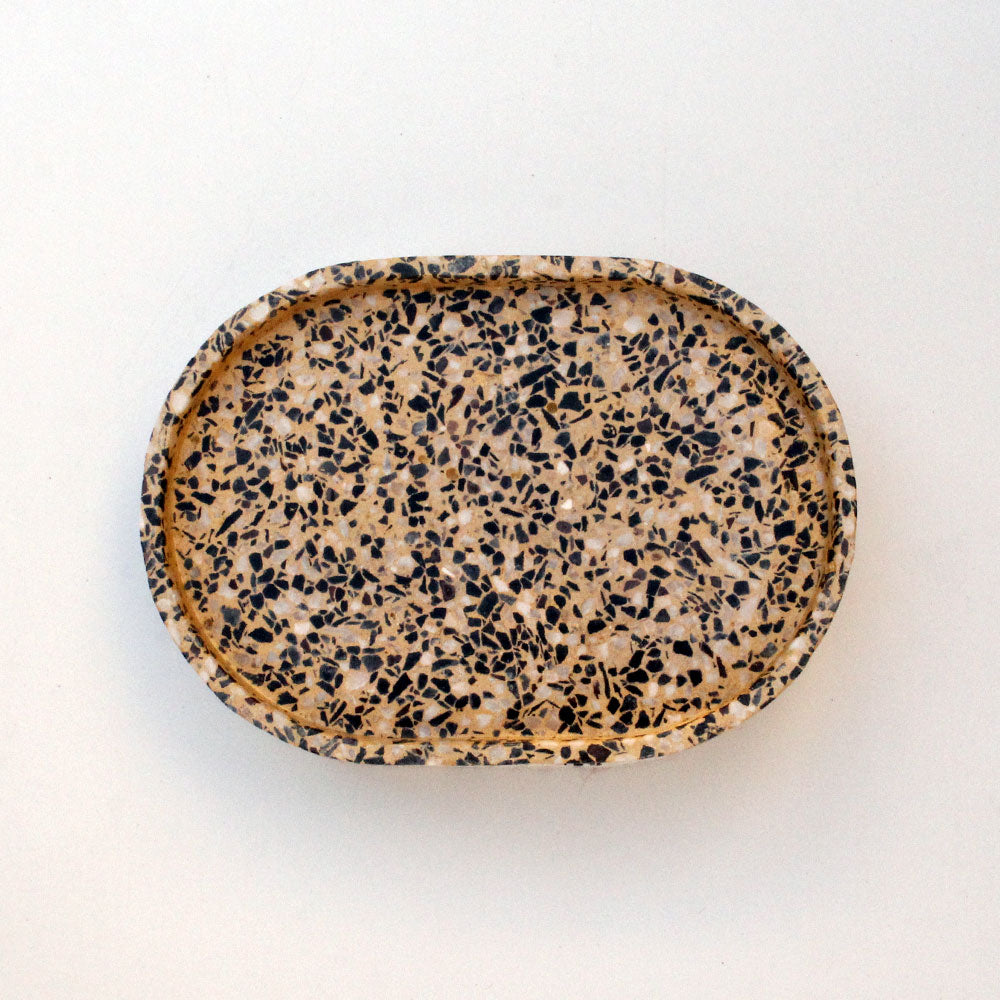 Oval Tray | Terrazzo Marble Chips