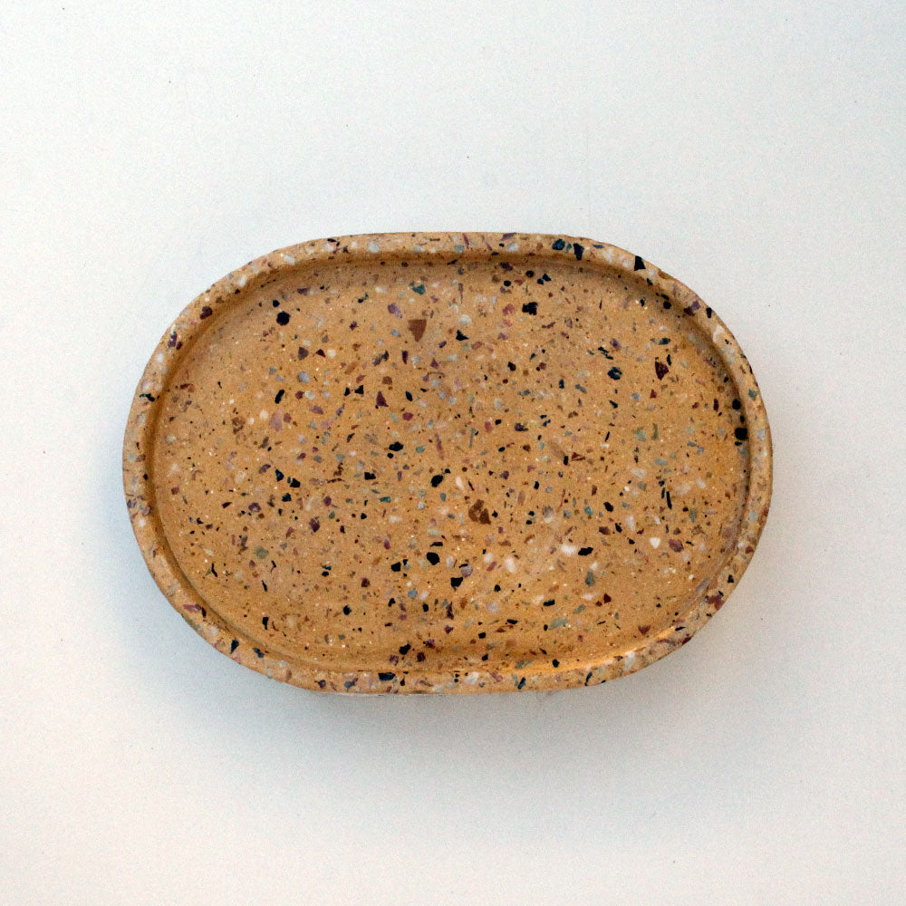 Oval Tray | Terrazzo Marble Chips