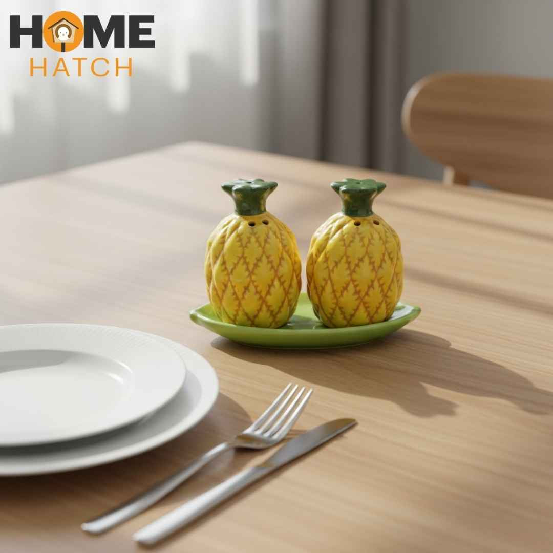 Pineapple Salt and Pepper Shaker Set