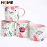 Pastel Floral Coffee & Tea Ceramic Mug