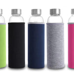 Premium borosilicate glass water bottle 750ml with protective sleeve Home Hatch Pakistan borosilicate glass water bottle Pakistanglass water bottle with sleeve750ml glass bottle Pakistanheat resistant glass bottleHome Hatch water bottleeco friendly water bottle Pakistanreusable glass bottleglass bottle for gym Pakistanpremium glass water bottledurable glass bottle