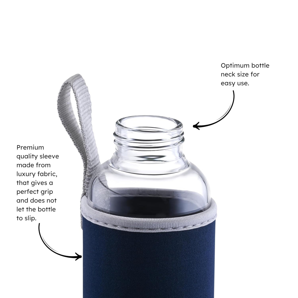 Premium borosilicate glass water bottle 750ml with protective sleeve Home Hatch Pakistan borosilicate glass water bottle Pakistanglass water bottle with sleeve750ml glass bottle Pakistanheat resistant glass bottleHome Hatch water bottleeco friendly water bottle Pakistanreusable glass bottleglass bottle for gym Pakistanpremium glass water bottledurable glass bottle