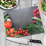 Printed Tempered Glass Cutting Board | Kitchen Accessories - Home Hatch