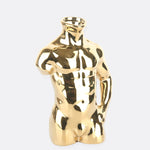 Radiant Golden Body Ceramic Vase