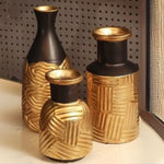 Luxur Gold Flower Pot | Home Decor