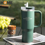 SITARAYURI tumbler 900 ml with lid, straw and handle and leafproof,tumbler with lid and straw Pakistan