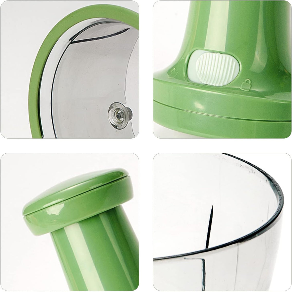 Salad Spinner & Chopper – Manual Vegetable Dryer, Fruit Basket & Salad Drainer with Bowl Strainer for Kitchen