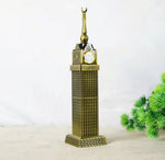 Makkah Clock Tower Metal Model With Clock