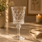 Set of 6 clear 280ml stemmed drinking glasses and premium goblets for serving water, juice, mocktails and cold beverages.stemmed drinking glasses280ml drinking glassesglass goblet set of 6premium glass gobletswater goblet setjuice drinking glassesmocktail glassesstemmed glass setclear drinking gobletsdrinking glasses set of 6