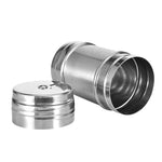 Stainless Steel Salt & Pepper Shaker Set of 2 | Kitchen & Dining Table Seasoning Set