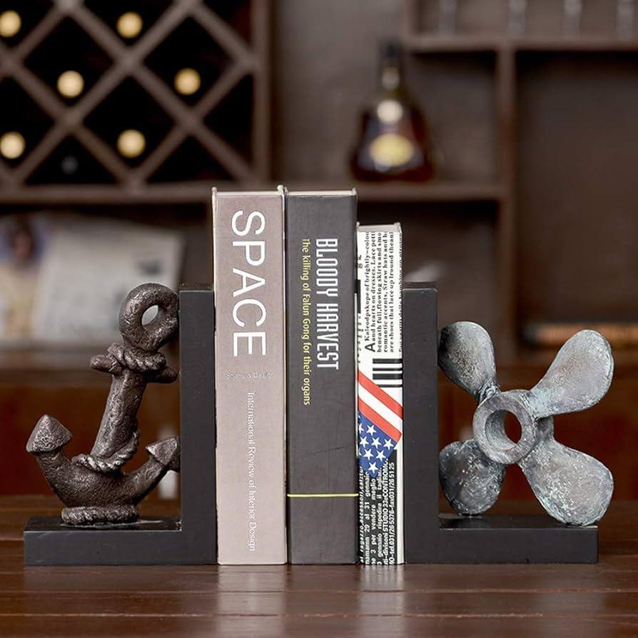 Ship Anchor Bookends | Home Décor